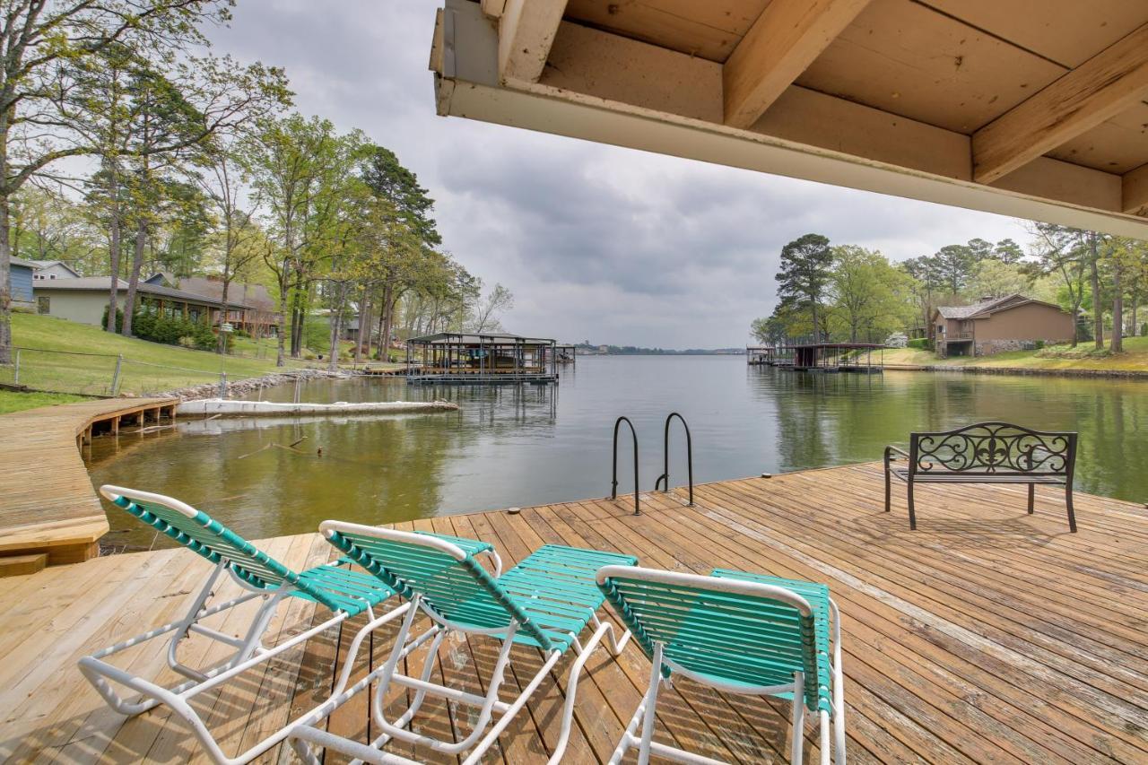 Villa Cozy Lake Cabin With Dock In Hot Springs Natl Park Lake Hamilton Exterior foto