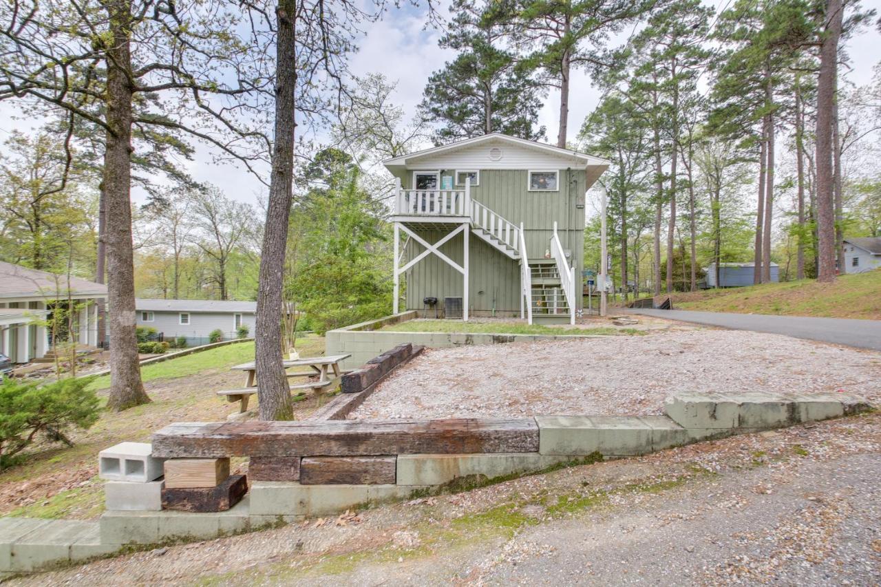 Villa Cozy Lake Cabin With Dock In Hot Springs Natl Park Lake Hamilton Exterior foto