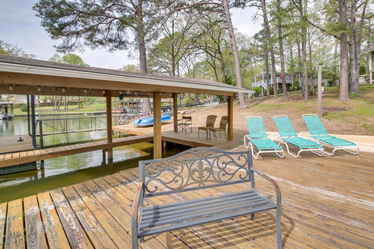 Villa Cozy Lake Cabin With Dock In Hot Springs Natl Park Lake Hamilton Exterior foto