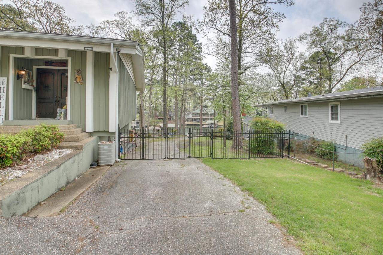 Villa Cozy Lake Cabin With Dock In Hot Springs Natl Park Lake Hamilton Exterior foto