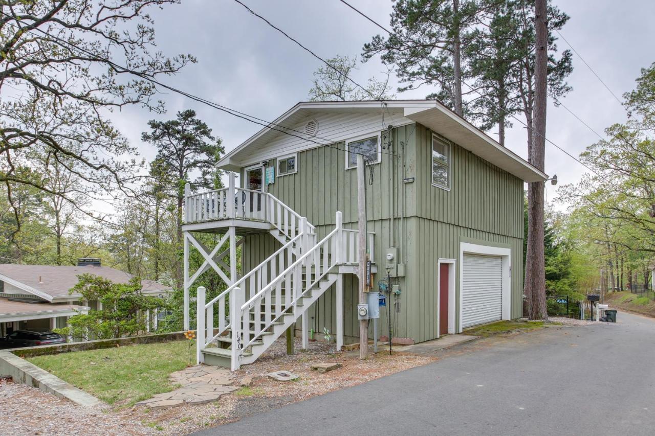 Villa Cozy Lake Cabin With Dock In Hot Springs Natl Park Lake Hamilton Exterior foto